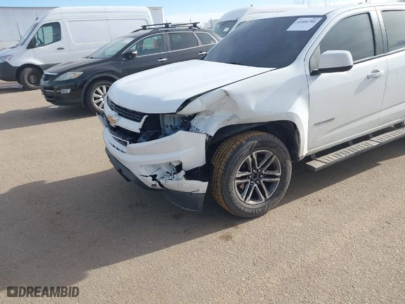 2019 Chevrolet Colorado 4WD Work Truck with VIN 1GCGTBEN0K1125759, listed as a IAAI auction lot 41466788 with 64,504 mi miles. Bid and sale history available at carsss.com. Image 6.