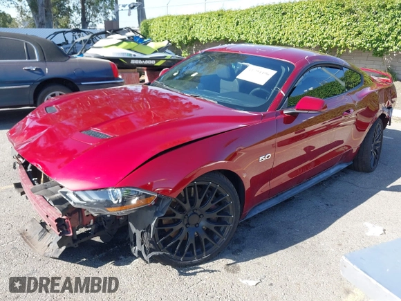 2018 Ford Mustang GT с VIN 1FA6P8CF9J5129126, выставлен на аукционе IAAI как лот 41794496 с пробегом 84 934 миль миль и . История ставок и продаж доступна на DreamBid. Изображение 18.