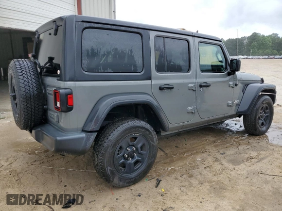 2018 Jeep Wrangler Unlimited Sport z VIN 1C4HJXDN5JW229707, wystawiony jako Copart lot #57170675 z przebiegiem 87 215 mil mil oraz Czysty tytuł • Clean title. Historia ofert i sprzedaży dostępna na DreamBid. Obrazek 3.