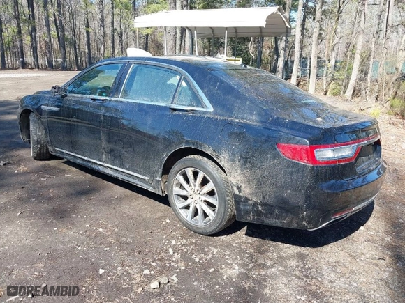 2017 Lincoln Continental Livery with VIN 1LN6L9HK5H5611342, listed as a IAAI auction lot 41675672 with 145832 miles. Bid and sale history available at carsss.com. Image 3.