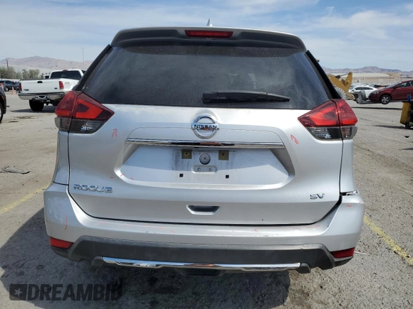 2018 Nissan Rogue SV with VIN KNMAT2MT7JP506803, listed as a Copart auction lot 52461435 with 145,399 mi miles and Salvage Title. Bid and sale history available at carsss.com. Image 6.