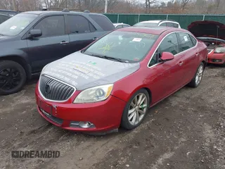 2012 Buick Verano Leather Group with VIN 1G4PS5SK7C4209460, listed as a IAAI auction lot 41852423 with 999,999 mi miles. Bid and sale history available at carsss.com. Image 2.