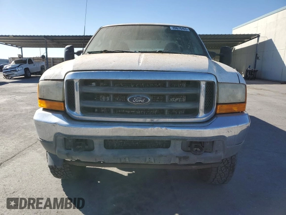 2001 Ford F-250 with VIN 3FTNW20S61MA46609, listed as a Copart auction lot 89076465 with 270,633 mi miles and Salvage title. Bid and sale history available at DreamBid. Image 5.
