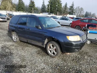 2006 Subaru Forester 2.5 X with VIN JF1SG63606H753809, listed as a Copart auction lot 50329755 with 0 mi miles and Salvage Title. Bid and sale history available at carsss.com. Image 4.