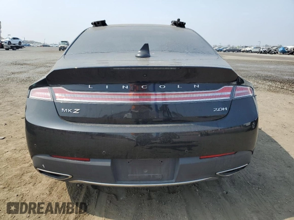 2017 Lincoln MKZ Hybrid Select with VIN 3LN6L5LU9HR650658, listed as a Copart auction lot 62702874 with 43,182 mi miles and Non Repairable. Bid and sale history available at DreamBid. Image 6.