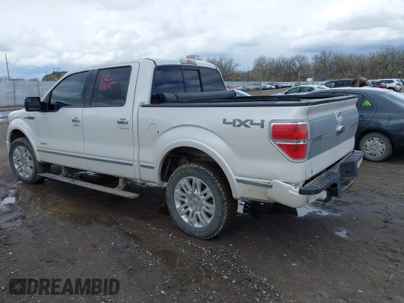 2014 Ford F-150 XL with VIN 1FTFW1ET1EFB62225, listed as a IAAI auction lot 42073046 with 201,750 mi miles and . Bid and sale history available at DreamBid. Image 3.