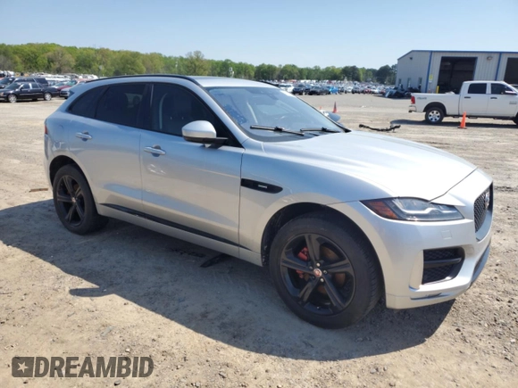2017 Jaguar F-Pace 20d R-Sport with VIN SADCL2BN3HA098895, listed as a Copart auction lot 52218935 with 122,041 mi miles and Clean Title. Bid and sale history available at DreamBid. Image 4.