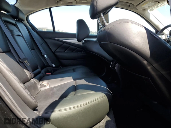 2021 Infiniti Q50 Luxe z VIN JN1EV7BPXMM704993, wystawiony jako Copart lot #55172695 z przebiegiem 55 979 mil mil oraz Szkoda całkowita • Salvage title. Historia ofert i sprzedaży dostępna na DreamBid. Obrazek 10.