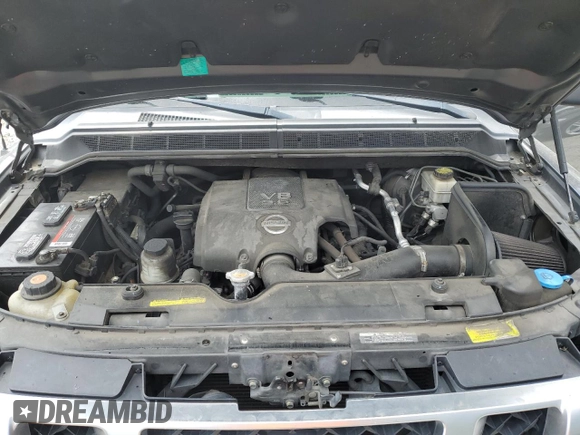 2015 Nissan Titan SV z VIN 1N6AA0EC5FN513631, wystawiony jako Copart lot #61260425 z przebiegiem 160 408 mil mil oraz Szkoda całkowita • Salvage title. Historia ofert i sprzedaży dostępna na DreamBid. Obrazek 11.