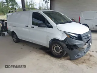 2018 Mercedes-Benz Metris Cargo with VIN WD3PG2EA1J3340680, listed as a IAAI auction lot 42572384 with 101,330 mi miles and . Bid and sale history available at DreamBid. Image 1.