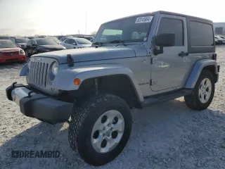 2015 Jeep Wrangler Sahara z VIN 1C4AJWBG6FL515266, wystawiony jako Copart lot #82245964 z przebiegiem 55 352 mil mil oraz Szkoda całkowita • Salvage title. Historia ofert i sprzedaży dostępna na DreamBid. Obrazek 1.