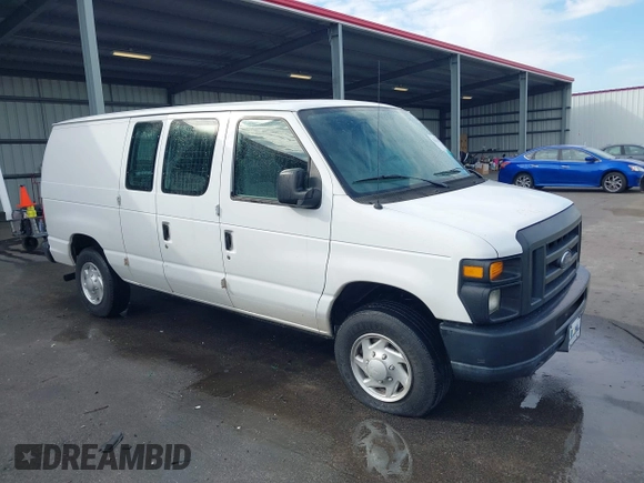 2013 Ford Econoline Cargo Commercial with VIN 1FTNE2EL2DDA97948, listed as a IAAI auction lot 41616701 with 199,739 mi miles and . Bid and sale history available at DreamBid. Image 1.