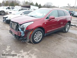 2018 Cadillac XT5 Luxury FWD with VIN 1GYKNCRS8JZ225077, listed as a IAAI auction lot 41500632 with NaN miles. Bid and sale history available at carsss.com. Image 19.