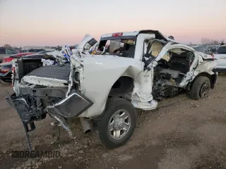 2022 Ram 2500 Tradesman with VIN 3C6UR5CJ2NG125553, listed as a Copart auction lot 80097334 with 0 mi miles and Salvage Title. Bid and sale history available at carsss.com. Image 3.