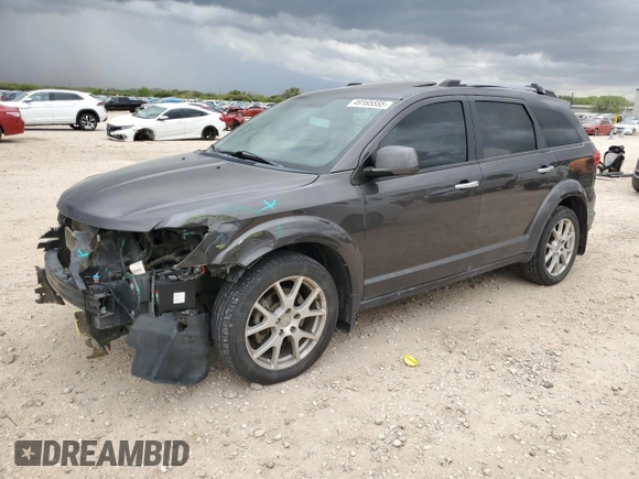 2017 Dodge Journey GT with VIN 3C4PDDFG8HT685314, listed as a Copart auction lot 49165555 with 115,395 mi miles and Salvage title. Bid and sale history available at DreamBid. Image 1.