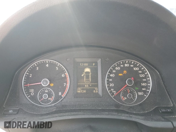 2012 Volkswagen Eos Lux with VIN WVWFW7AH0CV004840, listed as a Copart auction lot 51709625 with 98,724 mi miles and Clean Title. Bid and sale history available at DreamBid. Image 9.