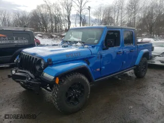 2022 Jeep Gladiator Sport S with VIN 1C6HJTAG2NL107609, listed as a Copart auction lot 41710033 with 14,293 mi miles. Bid and sale history available at carsss.com. Image 1.