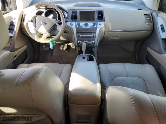 2013 Nissan Murano LE with VIN JN8AZ1MU9DW203392, listed as a Copart auction lot 48985725 with 0 mi miles and Salvage Title. Bid and sale history available at carsss.com. Image 8.