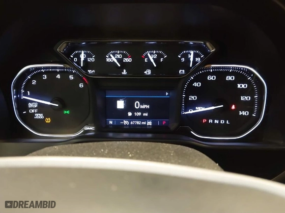 2019 GMC Sierra 1500 SLT with VIN 3GTU9DED1KG137280, listed as a IAAI auction lot 41787879 with 67,782 mi miles. Bid and sale history available at carsss.com. Image 7.