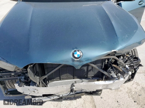 2025 BMW X5 sDrive40i with VIN 5UX13EU04S9Y41593, listed as a Copart auction lot 49856115 with 395 mi miles and Salvage Title. Bid and sale history available at carsss.com. Image 12.