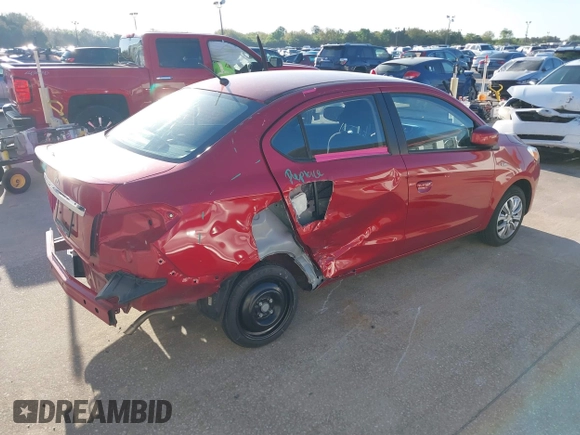 2022 Mitsubishi Mirage ES z VIN ML32FUFJ7NHF06499, wystawiony jako IAAI lot #41768320 z przebiegiem 19 331 mil mil oraz . Historia ofert i sprzedaży dostępna na DreamBid. Obrazek 4.