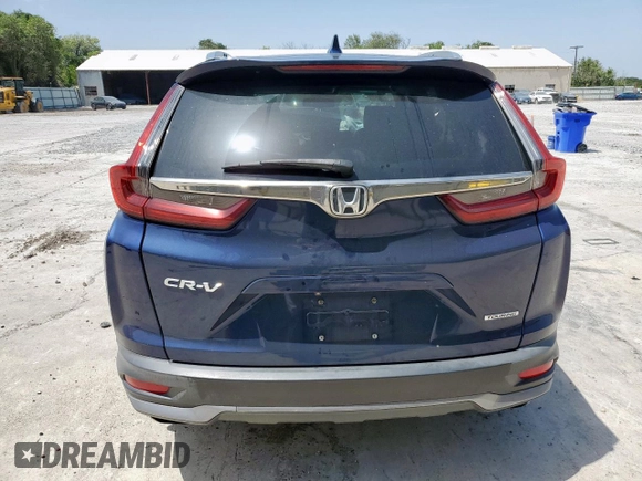 2020 Honda CR-V Touring with VIN 7FARW1H94LE002651, listed as a Copart auction lot 65023475 with 65,507 mi miles and Salvage title. Bid and sale history available at DreamBid. Image 6.