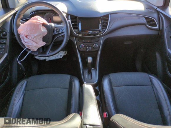 2021 Chevrolet Trax LT with VIN KL7CJPSM7MB371313, listed as a Copart auction lot 48622595 with 64,107 mi miles and Salvage Title. Bid and sale history available at carsss.com. Image 8.