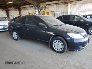 2004 Honda Civic LX with VIN 1HGEM22574L075962, listed as a Copart auction lot 46955185 with 288,181 mi miles and Clean Title. Bid and sale history available at DreamBid. Image 4.