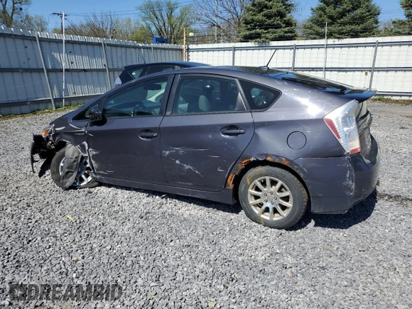 2011 Toyota Prius I with VIN JTDKN3DU3B0278581, listed as a Copart auction lot 54881605 with 309,046 mi miles and Salvage Title. Bid and sale history available at carsss.com. Image 2.