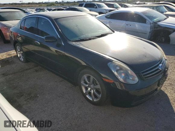 2005 Infiniti G35 with VIN JNKCV51E55M212509, listed as a Copart auction lot 75762844 with 170,898 mi miles and Clean Title. Bid and sale history available at DreamBid. Image 4.