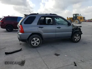 2009 Kia Sportage LX with VIN KNDJF724897564026, listed as a Copart auction lot 55241195 with 108,966 mi miles and Clean Title. Bid and sale history available at carsss.com. Image 3.