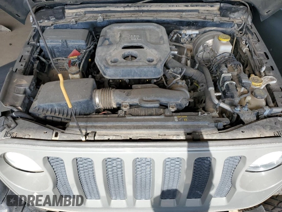 2020 Jeep Wrangler Unlimited Sport S с VIN 1C4HJXDN8LW268911, выставлен на аукционе Copart как лот 55853835 с пробегом 68 734 миль миль и На запчасти • Non repairable. История ставок и продаж доступна на DreamBid. Изображение 12.