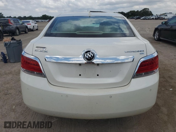 2010 Buick LaCrosse CXL with VIN 1G4GC5EG1AF200405, listed as a Copart auction lot 58782215 with Not provided miles and Salvage title. Bid and sale history available at DreamBid. Image 6.