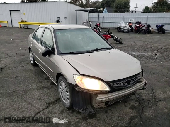 2004 Honda Civic LX with VIN 2HGES15514H505381, listed as a Copart auction lot 84966924 with 285,019 mi miles and Salvage Title. Bid and sale history available at DreamBid. Image 11.