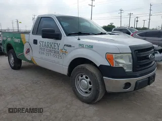 2014 Ford F-150 XL с VIN 1FTMF1CM3EKF20001, выставлен на аукционе IAAI как лот 42278021 с пробегом 173 637 миль миль и . История ставок и продаж доступна на DreamBid. Изображение 1.