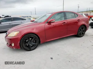 2009 Lexus IS 250 with VIN JTHBK262692090360, listed as a Copart auction lot 63639605 with 192,061 mi miles and Clean title. Bid and sale history available at DreamBid. Image 1.