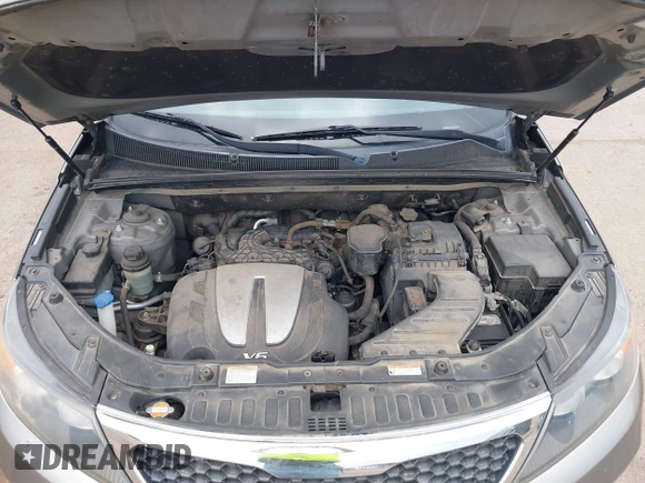 2012 Kia Sorento LX with VIN 5XYKTDA2XCG296649, listed as a IAAI auction lot 39853362 with 123,072 mi miles. Bid and sale history available at carsss.com. Image 10.