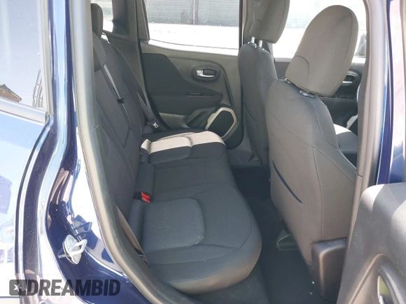 2017 Jeep Renegade Latitude with VIN ZACCJABB0HPG37040, listed as a IAAI auction lot 42082007 with 56,401 mi miles and . Bid and sale history available at DreamBid. Image 8.