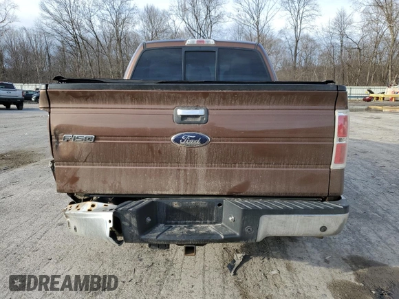 2012 Ford F-150 XL with VIN 1FTFW1ET3CFC00843, listed as a Copart auction lot 47220675 with 163,294 mi miles and Salvage Title. Bid and sale history available at carsss.com. Image 6.