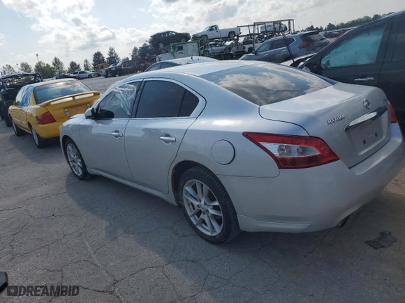 2011 Nissan Maxima 3.5 S with VIN 1N4AA5AP5BC818910, listed as a Copart auction lot 65160354 with 0 mi miles and Salvage Title. Bid and sale history available at carsss.com. Image 2.