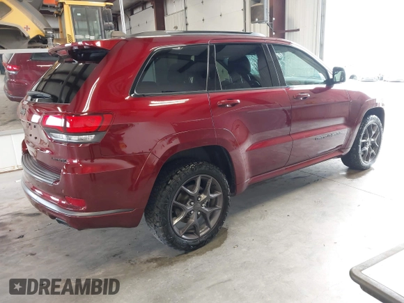 2020 Jeep Grand Cherokee Limited X z VIN 1C4RJFBT5LC315605, wystawiony jako IAAI lot #42554539 z przebiegiem 63 919 mil mil oraz . Historia ofert i sprzedaży dostępna na DreamBid. Obrazek 4.