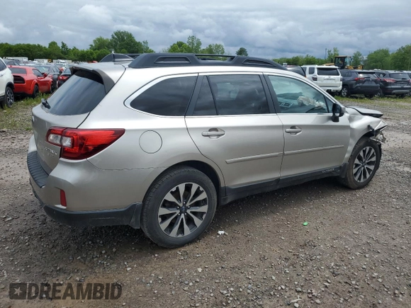 2017 Subaru Outback Limited with VIN 4S4BSENC5H3232666, listed as a Copart auction lot 58437815 with 49,643 mi miles and Salvage title. Bid and sale history available at DreamBid. Image 3.