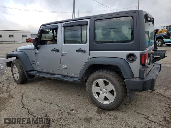 2016 Jeep Wrangler Unlimited Sport RHD with VIN 1C4BJWKG8GL122066, listed as a Copart auction lot 60637855 with Not provided miles and Salvage title. Bid and sale history available at DreamBid. Image 2.