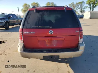 2004 Mercury Mountaineer Convenience z VIN 4M2ZU86E44UJ24522, wystawiony jako Copart lot #50427595 z przebiegiem 195 544 mil mil oraz Szkody całkowita. Historia ofert i sprzedaży dostępna na DreamBid. Obrazek 6.