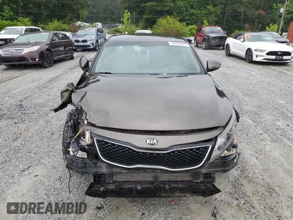 2015 Kia Optima LX with VIN 5XXGM4A70FG361516, listed as a Copart auction lot 58565875 with 108,041 mi miles and Salvage title. Bid and sale history available at DreamBid. Image 5.