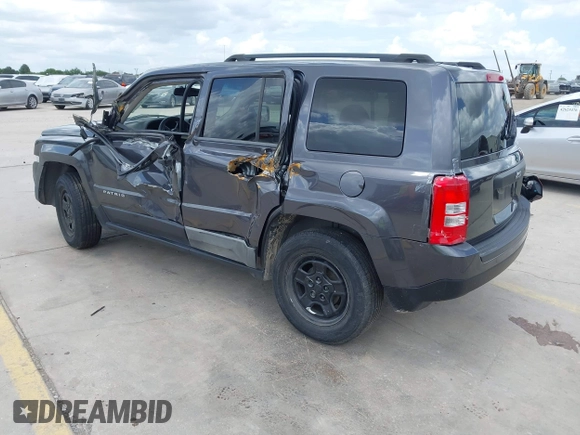 2017 Jeep Patriot Sport SE с VIN 1C4NJPBA0HD118829, выставлен на аукционе IAAI как лот 42631635 с пробегом 123 414 миль миль и . История ставок и продаж доступна на DreamBid. Изображение 3.