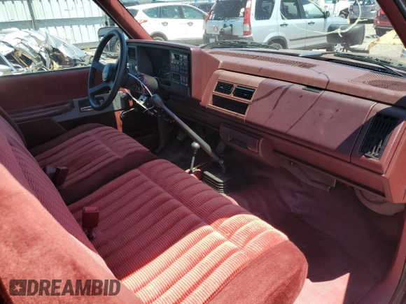 1993 GMC Sierra 1500 with VIN 1GTEK14K2PZ543759, listed as a Copart auction lot 60896034 with 25,244 mi miles and Clean Title. Bid and sale history available at DreamBid. Image 8.
