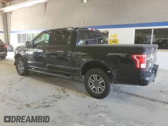 2017 Ford F-150 XL with VIN 1FTEW1EP5HKE46239, listed as a Copart auction lot 54219565 with 114,725 mi miles and Salvage Title. Bid and sale history available at carsss.com. Image 2.