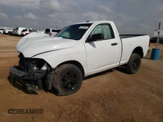 2016 Ram 1500 Tradesman with VIN 3C6JR6AG0GG194129, listed as a Copart auction lot 55134204 with 137,052 mi miles and Salvage title. Bid and sale history available at DreamBid. Image 1.