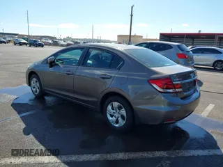 2015 Honda Civic LX with VIN 2HGFB2F54FH521831, listed as a IAAI auction lot 41378803 with 46,226 mi miles and . Bid and sale history available at DreamBid. Image 3.